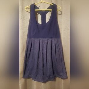 Lulumon Purple Workout Tank With Built In Bra. Fits Like A Large.